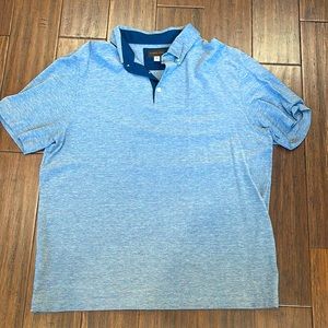 Thomas Dean collared short sleeve shirt